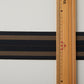 23-016-1m-ウエストマーク織りゴム-平ゴム-ブラック×ブラウン（１mカット商品）
