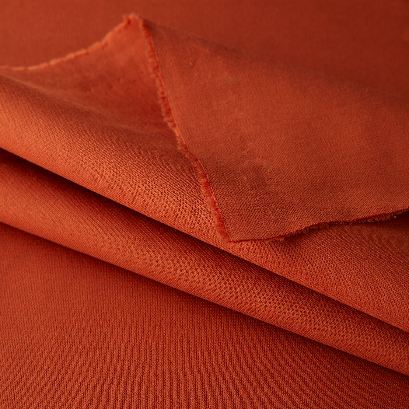 99-779 Knit fabric, Brick color, Solid, 10 (Minimum 50)×160cm