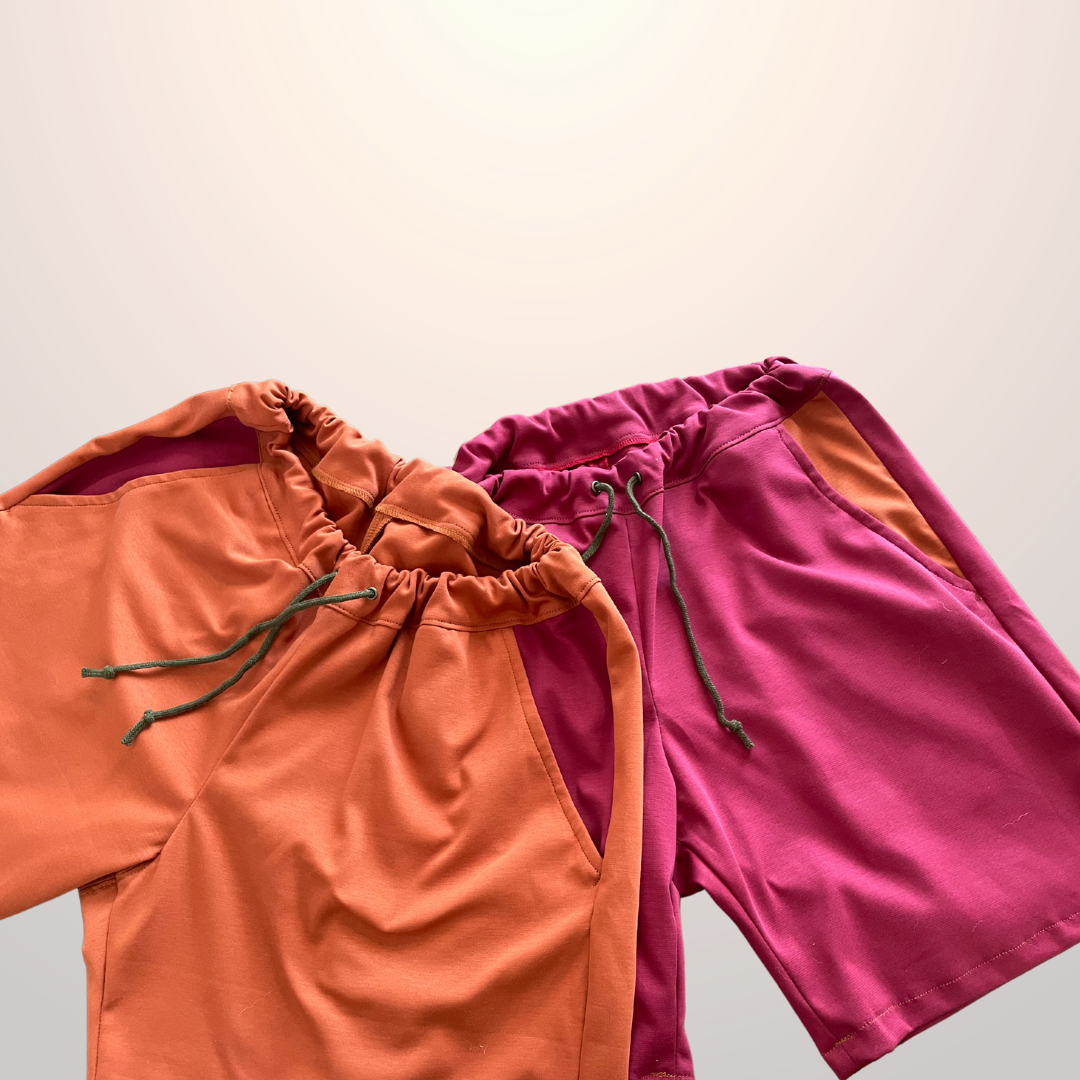 99-781 Knit fabric, Purple, Solid, 10 (Minimum 50)×160cm